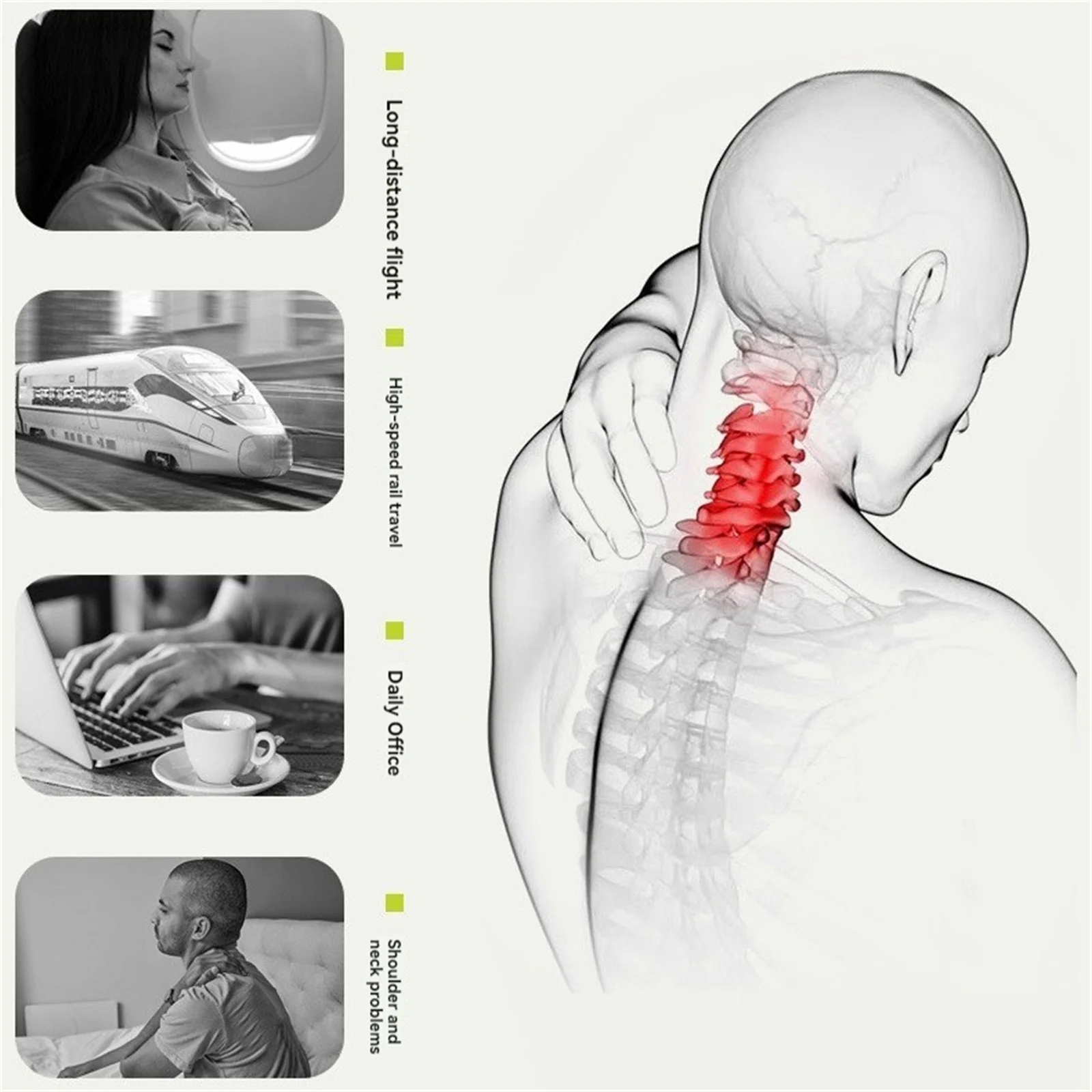 💥New Year's Sale 60% OFF💥Camelback Inflatable U-shaped Pillow💨