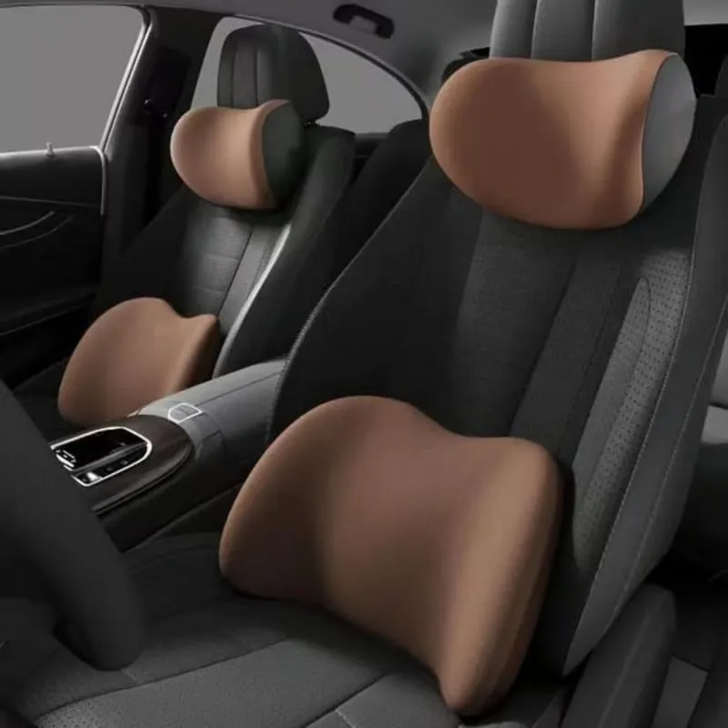 🎁 Car Headrest & Lumbar Support Cushionimage
