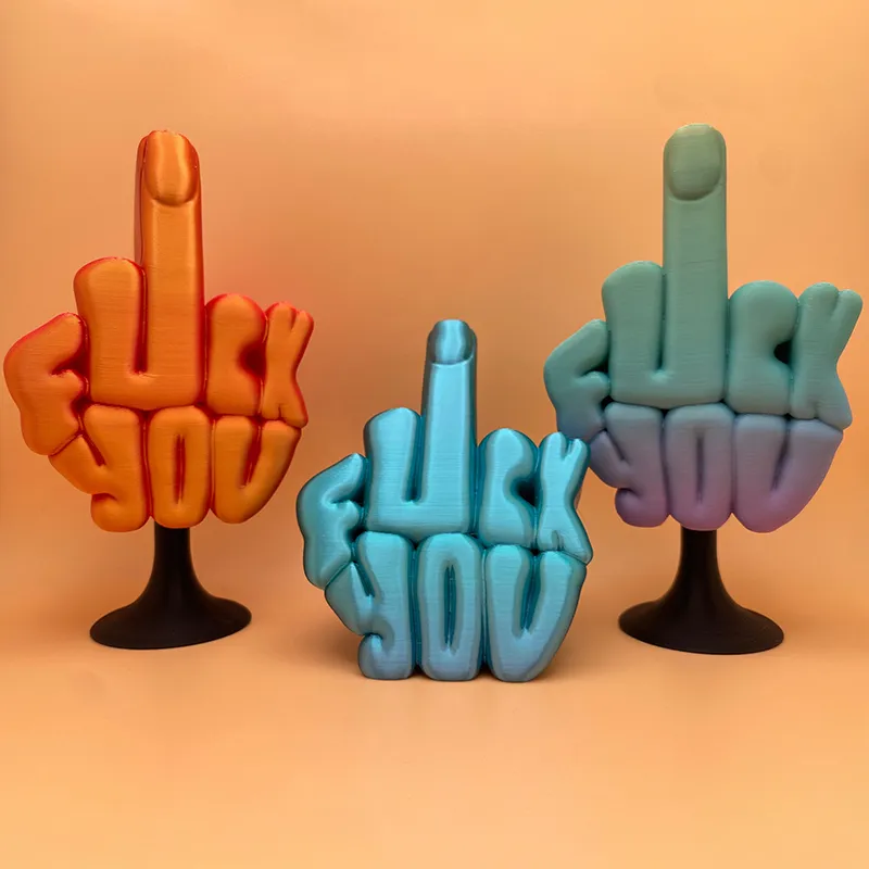 🔥50% Off🔥😒Fk You Middle Finger Desk Decor😅