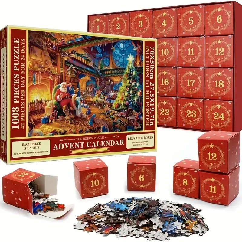 🎄Advent Calendar Christmas Jigsaw Puzzle