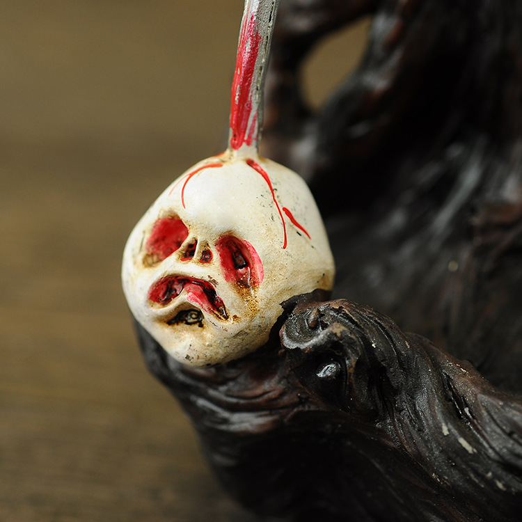 Horror Witch Magic Incense Burner Decoration