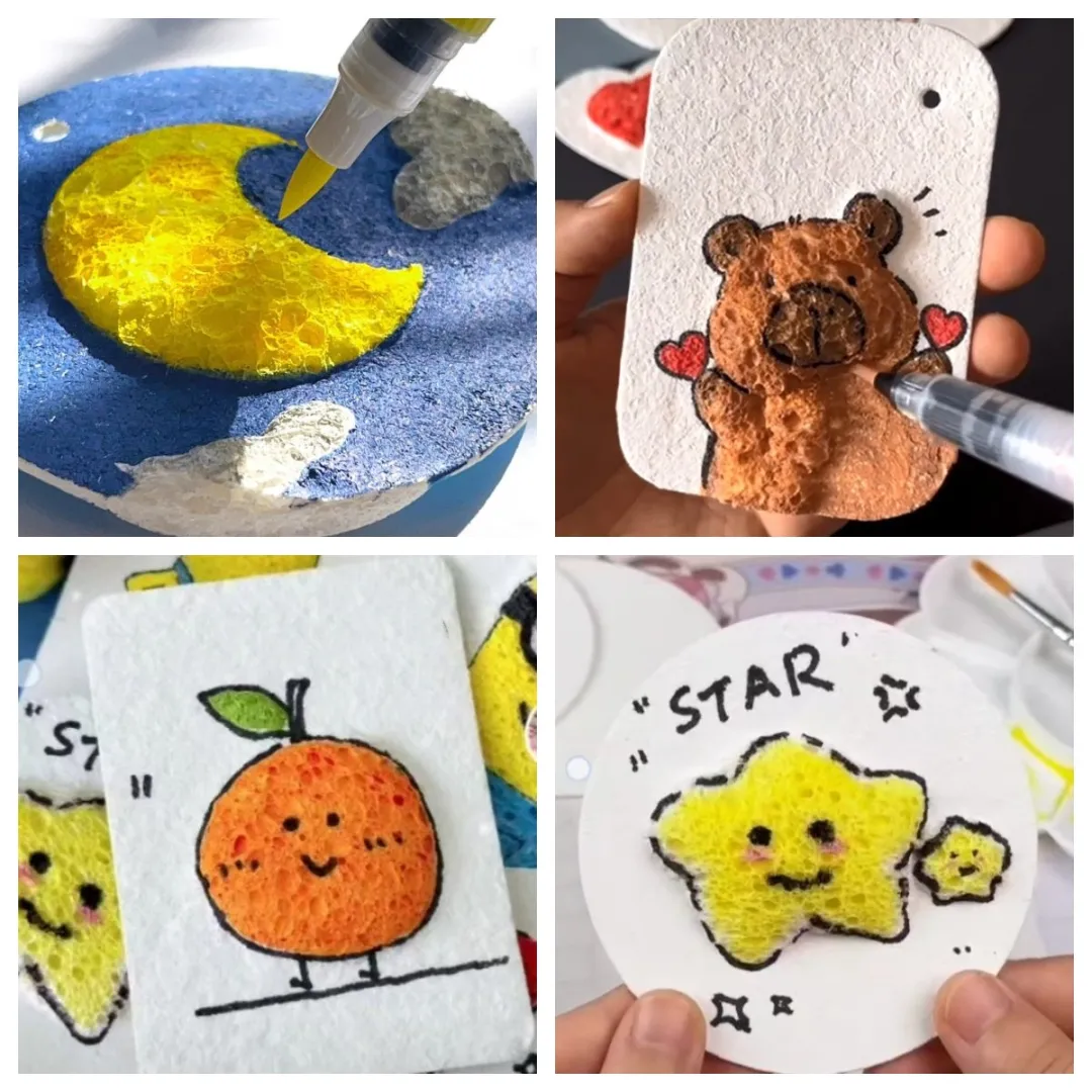 🎁Limited Sale🔥3D Foam Texture Canvas🎨