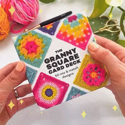 🔥The Granny Square Card Deck[50 Mix & Match Designs]