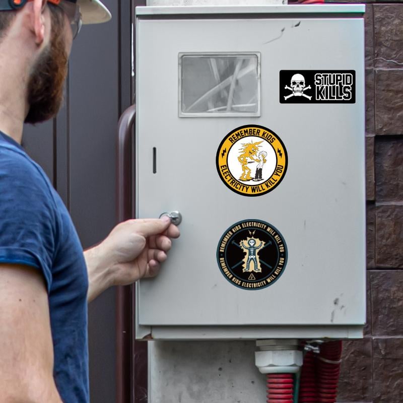 150 PCs Toolboxes Hard Hat Stickers Pack