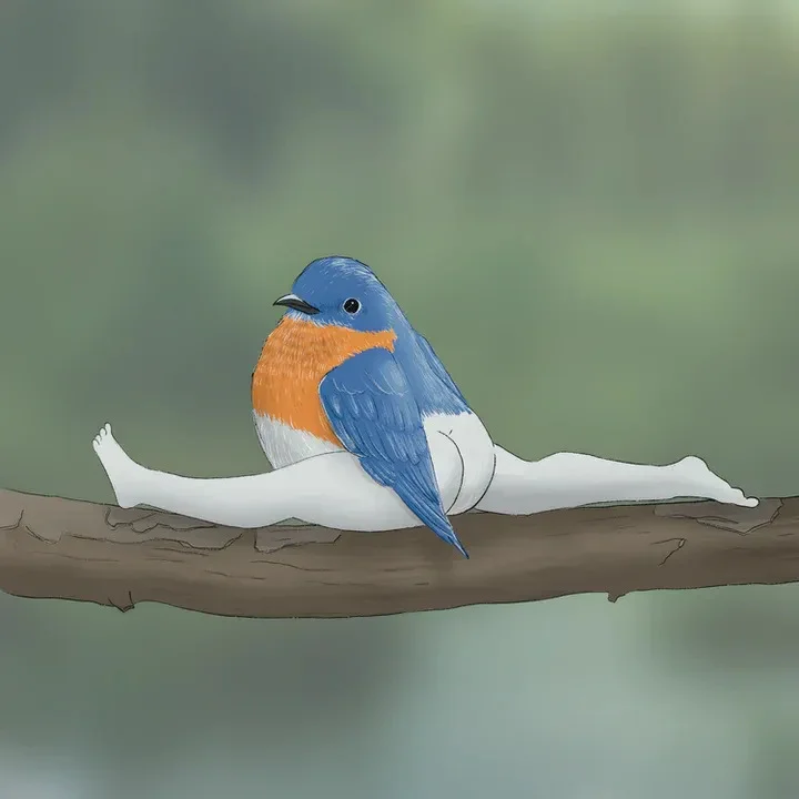 2025 Wall Calendar Extremely Accurate Birds🐦