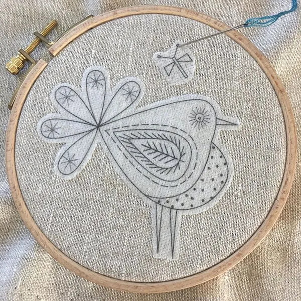 🧶Water soluble embroidery transfers