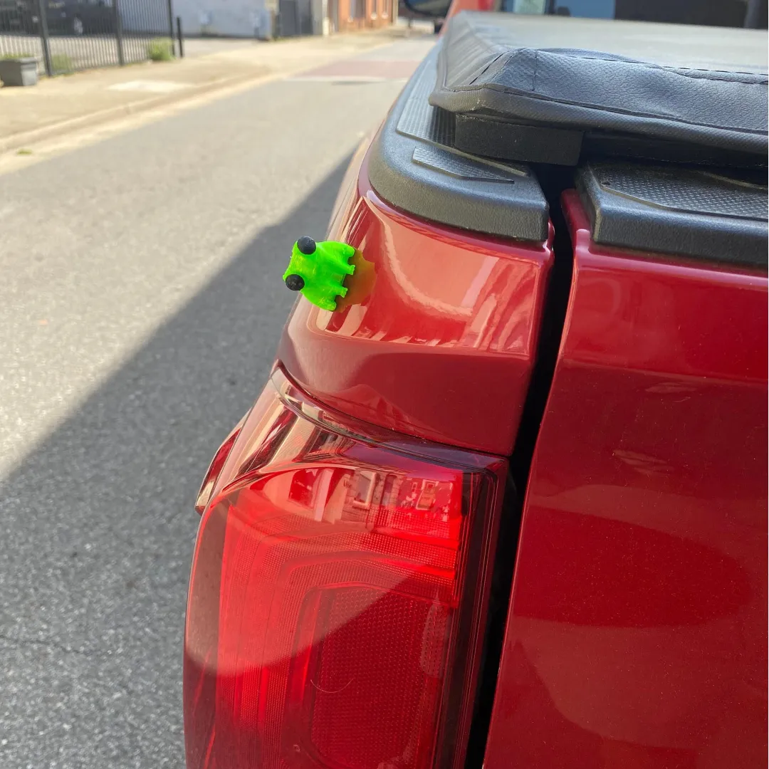 Just A Lil Dude Frog Magnet