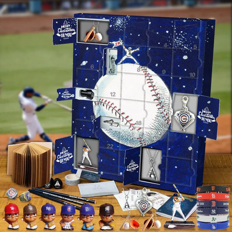 🔥 Hot Sale🔥 2024 Baseball & Ice Hockey Advent Calendar 2024 ⚾ 🏒 📅