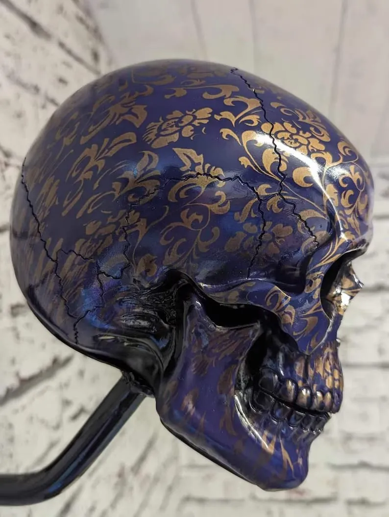 🔥LAST DAY 70% OFF🔥- 🏴‍☠️Motorcycle Helmet and Jacket Skull Holder