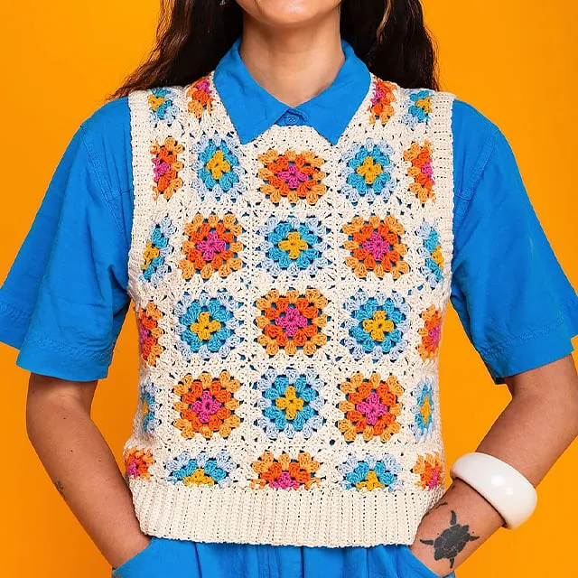 🔥The Granny Square Card Deck[50 Mix & Match Designs]