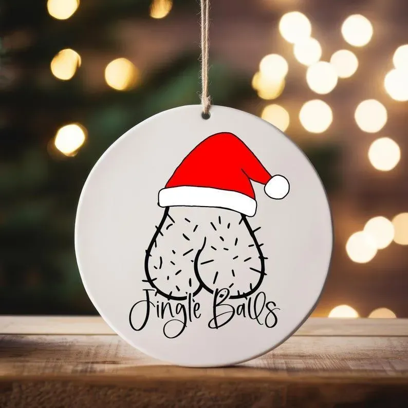 🤣Funny Adult Christmas Ornament🎄