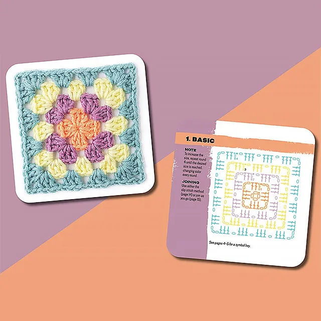 🔥The Granny Square Card Deck[50 Mix & Match Designs]