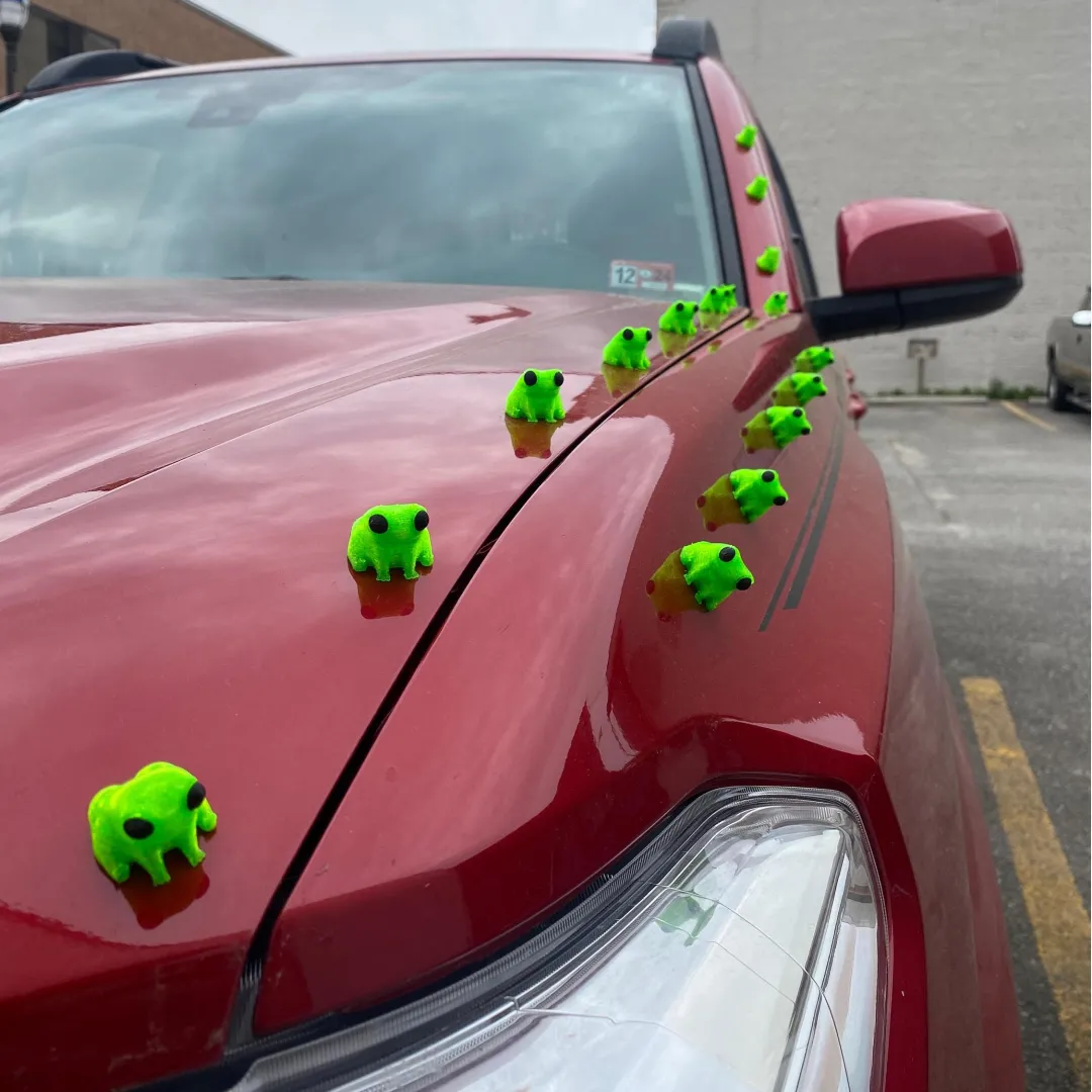 Just A Lil Dude Frog Magnet