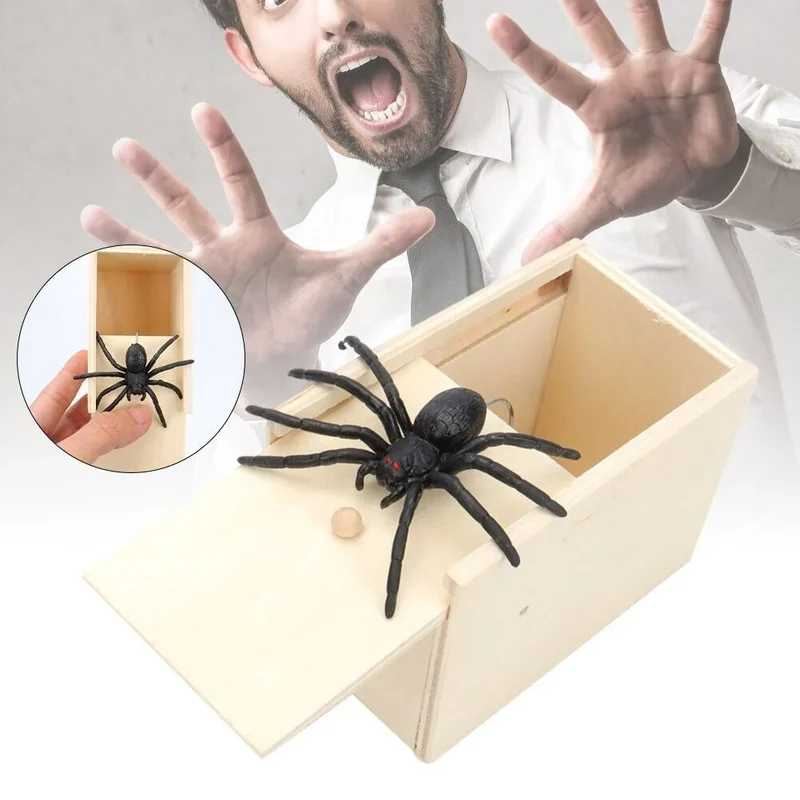 🤣Super Funny Crazy Prank Gift Box Spider