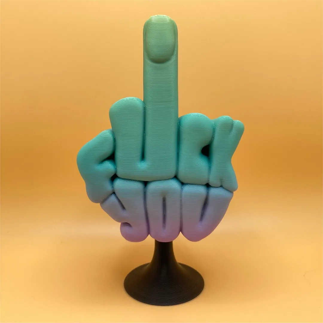 🔥50% Off🔥😒Fk You Middle Finger Desk Decor😅