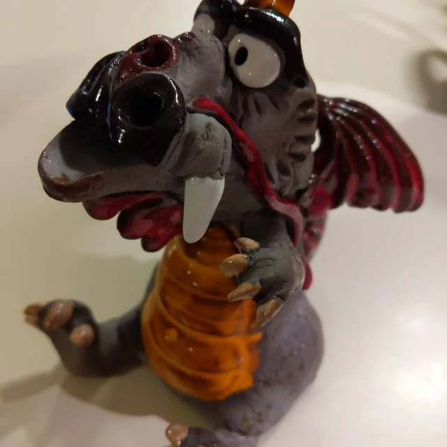 🐲Handmade Fantasy Dragon Incense Burner