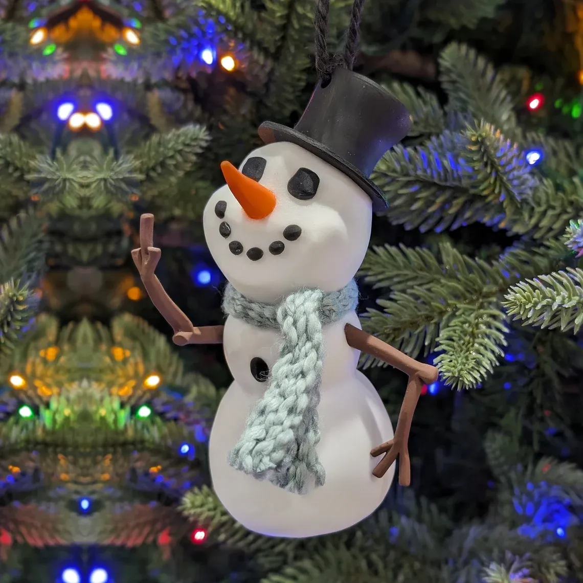 ⛄🤣Rude Mr. Snowman