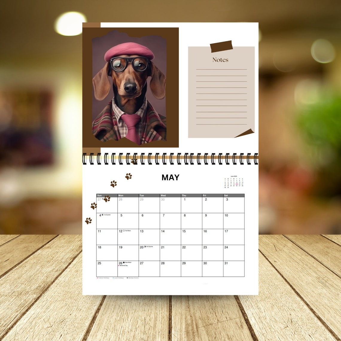 2025 Dog Calendar