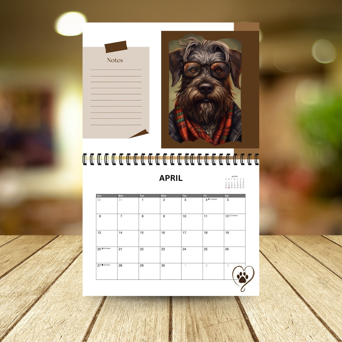2025 Dog Calendar