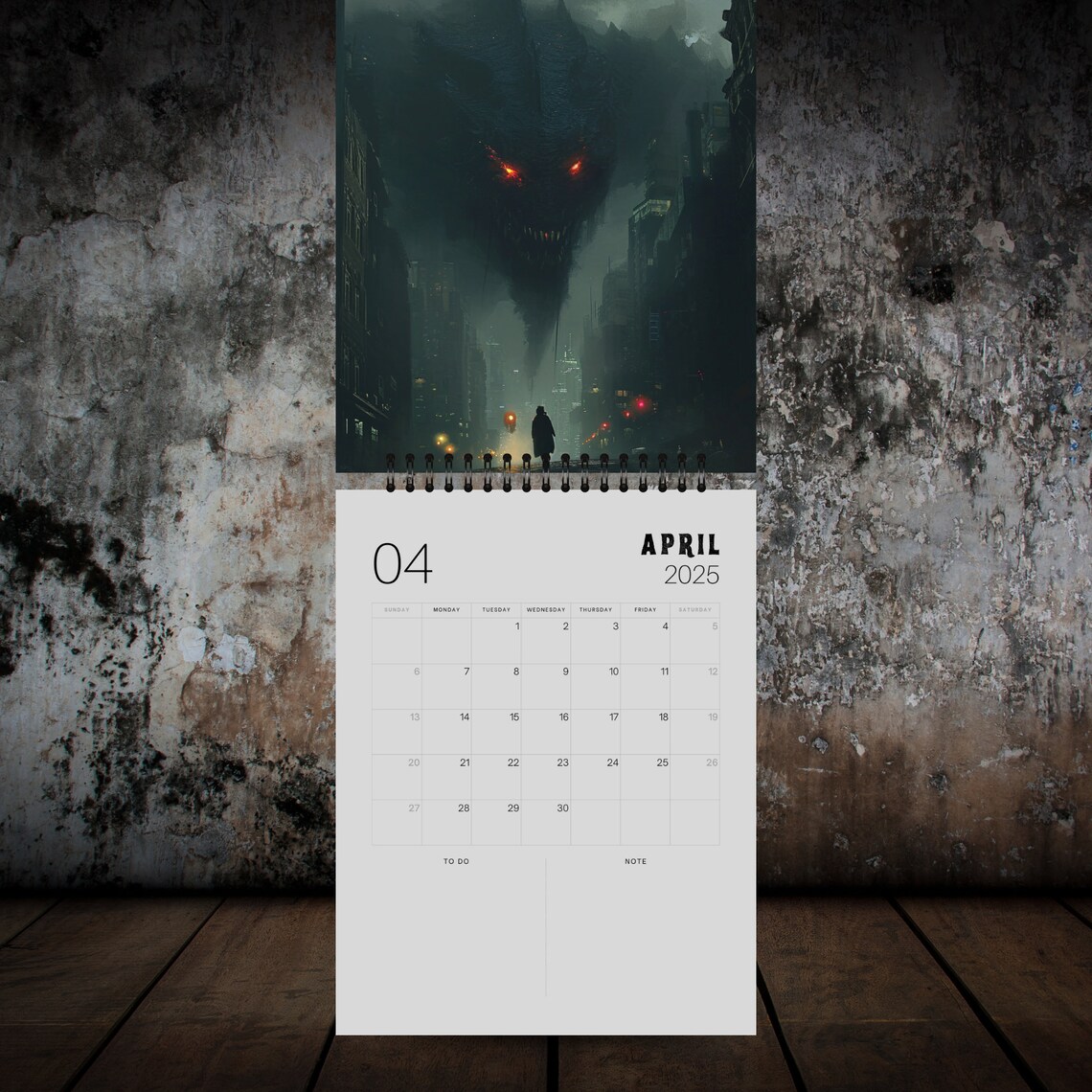 😱2025 Monster Calendar👹