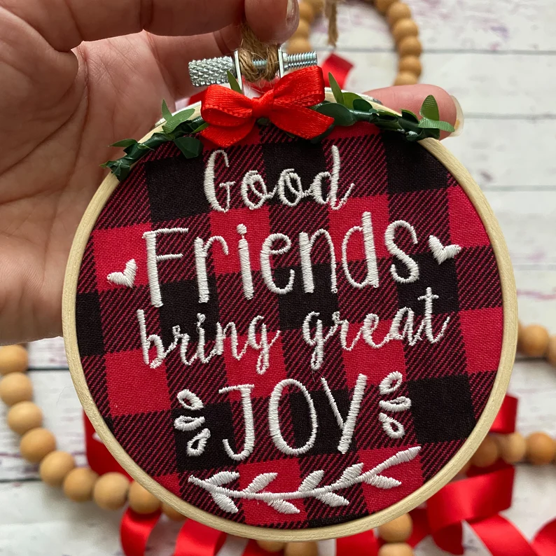 Friendship Christmas Tree Ornament