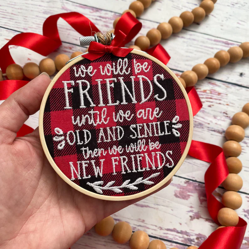 Friendship Christmas Tree Ornament