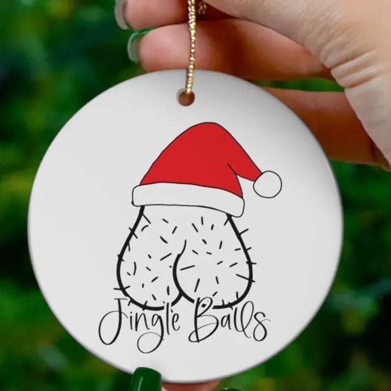 🤣Funny Adult Christmas Ornament🎄