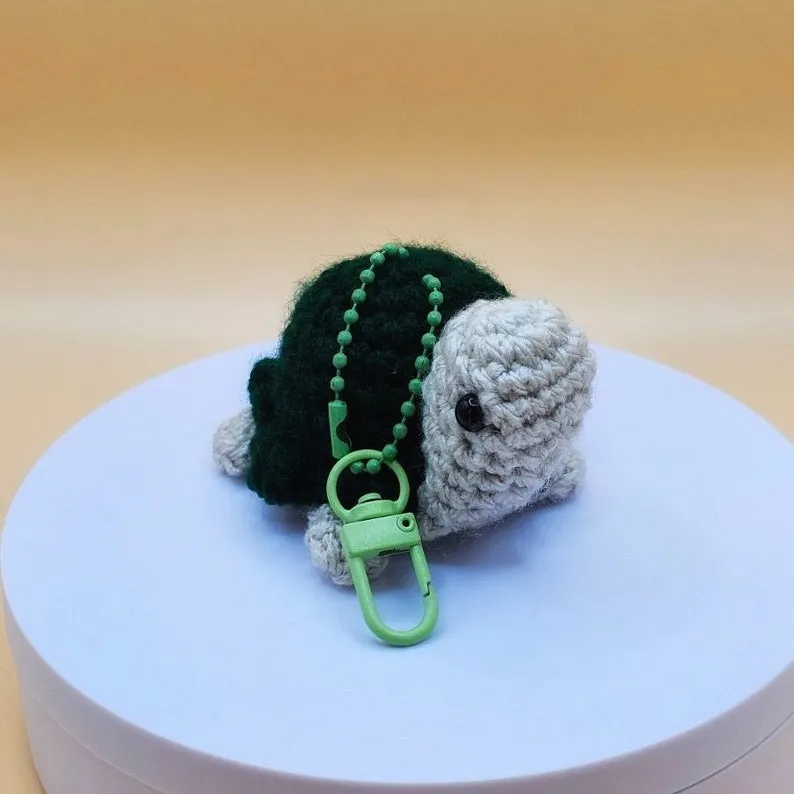 Crochet Travel Turtle Gift Keychain Gifts