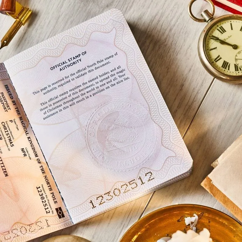 🎅Christmas’s (Santa Claus) Passport