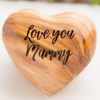 💖Pocket Hug Wooden Heart Token-Unique Gift