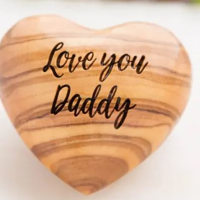 💖Pocket Hug Wooden Heart Token-Unique Gift