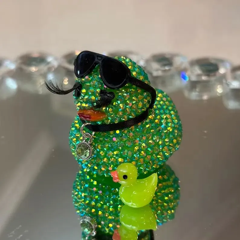 ️Mini Sparkling Rhinestone Bling Ducks