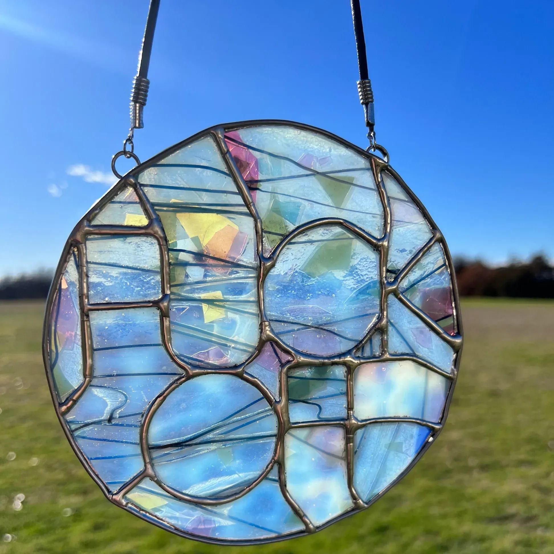 🤣Funny Saying F OFF Stained Glass Hanging