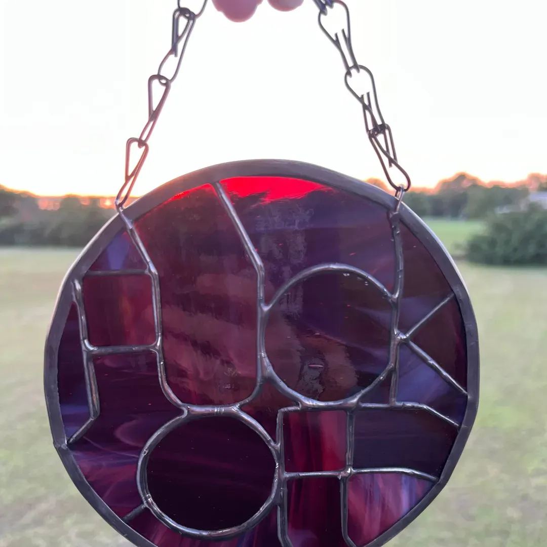 🤣Funny Saying F OFF Stained Glass Hanging