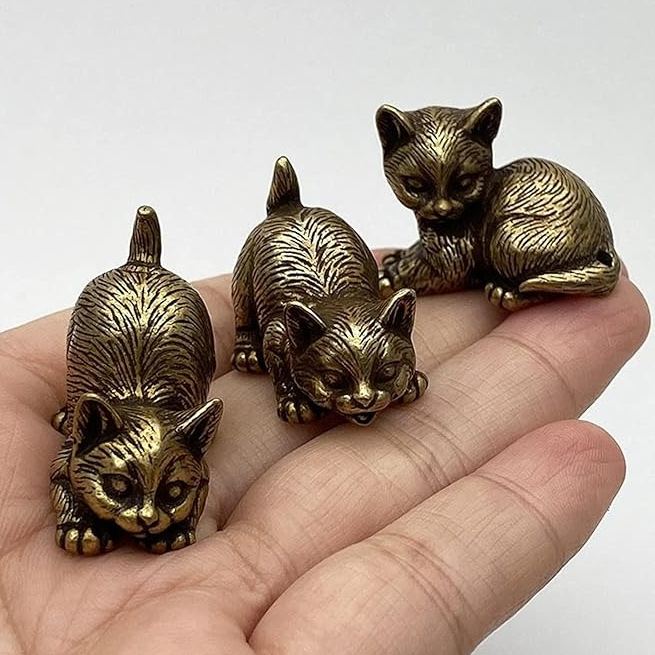 🔥49% Off🔥Mini Animal Model Figure Toy Mini Cat 🐱🔥Buy 3 Get 1 Free🔥