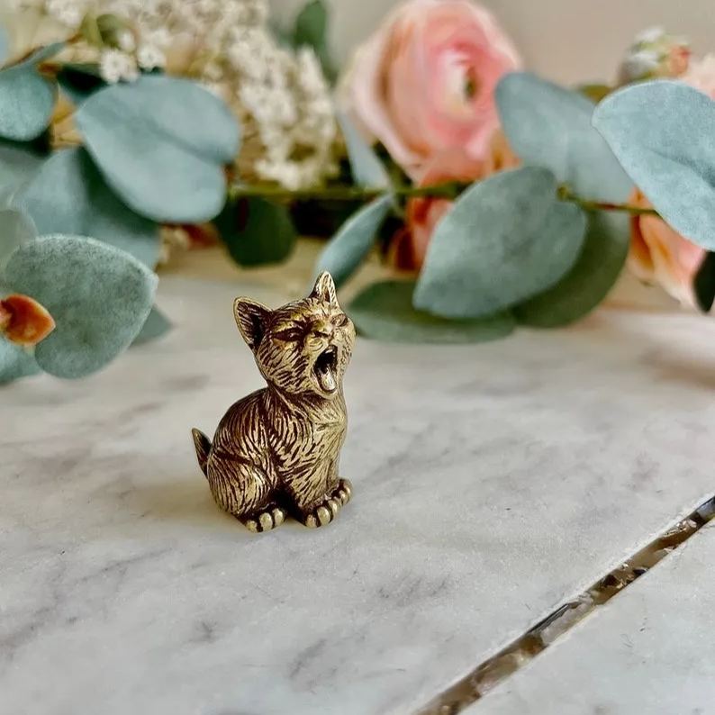 🔥49% Off🔥Mini Animal Model Figure Toy Mini Cat 🐱🔥Buy 3 Get 1 Free🔥