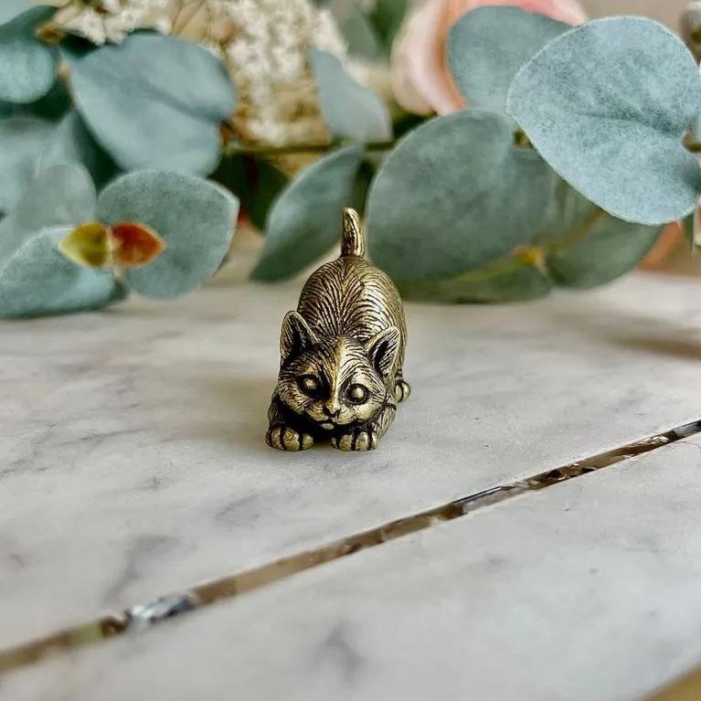 🔥49% Off🔥Mini Animal Model Figure Toy Mini Cat 🐱🔥Buy 3 Get 1 Free🔥