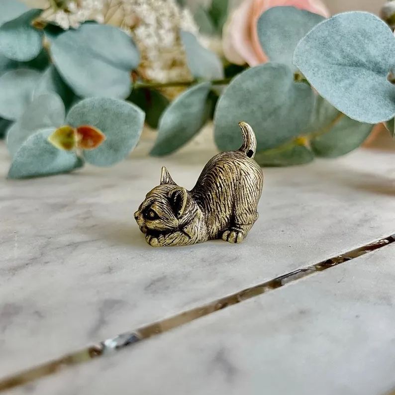 🔥49% Off🔥Mini Animal Model Figure Toy Mini Cat 🐱🔥Buy 3 Get 1 Free🔥