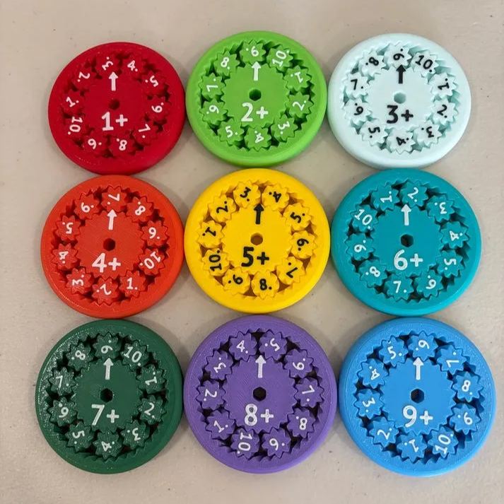 🔥50% Off🔥2024 New Math Facts Fidget Spinners