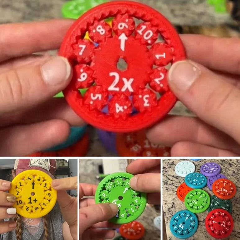 🔥50% Off🔥2024 New Math Facts Fidget Spinners