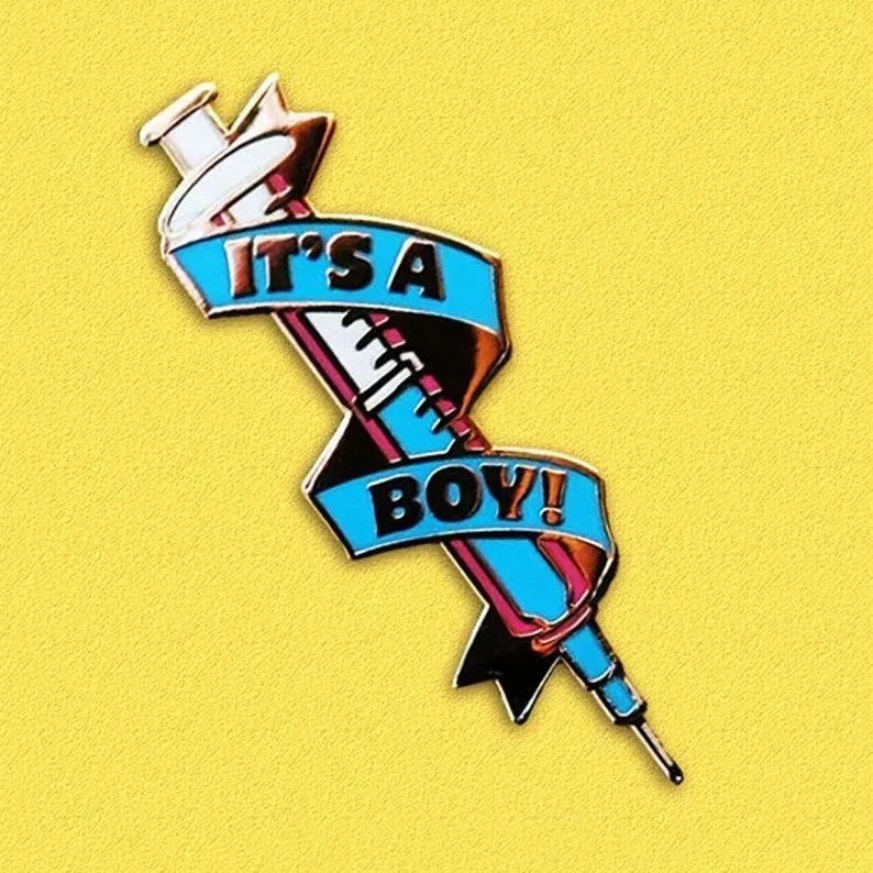 Transgender Enamel Pin Set