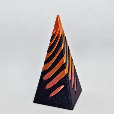 Impossible Pyramid Passthrough Sculpture