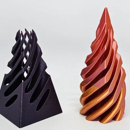 Impossible Pyramid Passthrough Sculpture