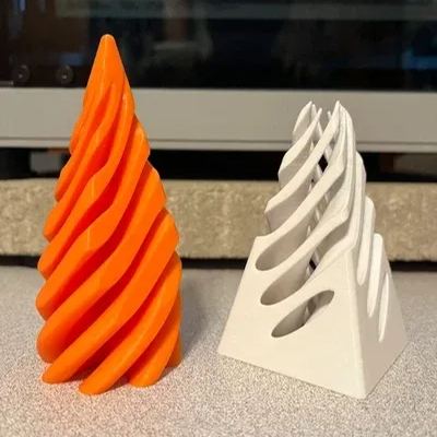 Impossible Pyramid Passthrough Sculpture