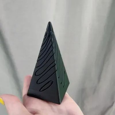 Impossible Pyramid Passthrough Sculpture