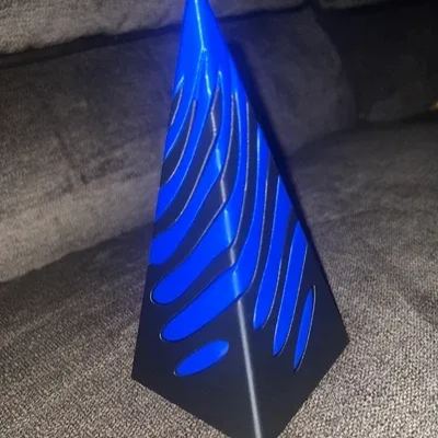 Impossible Pyramid Passthrough Sculpture