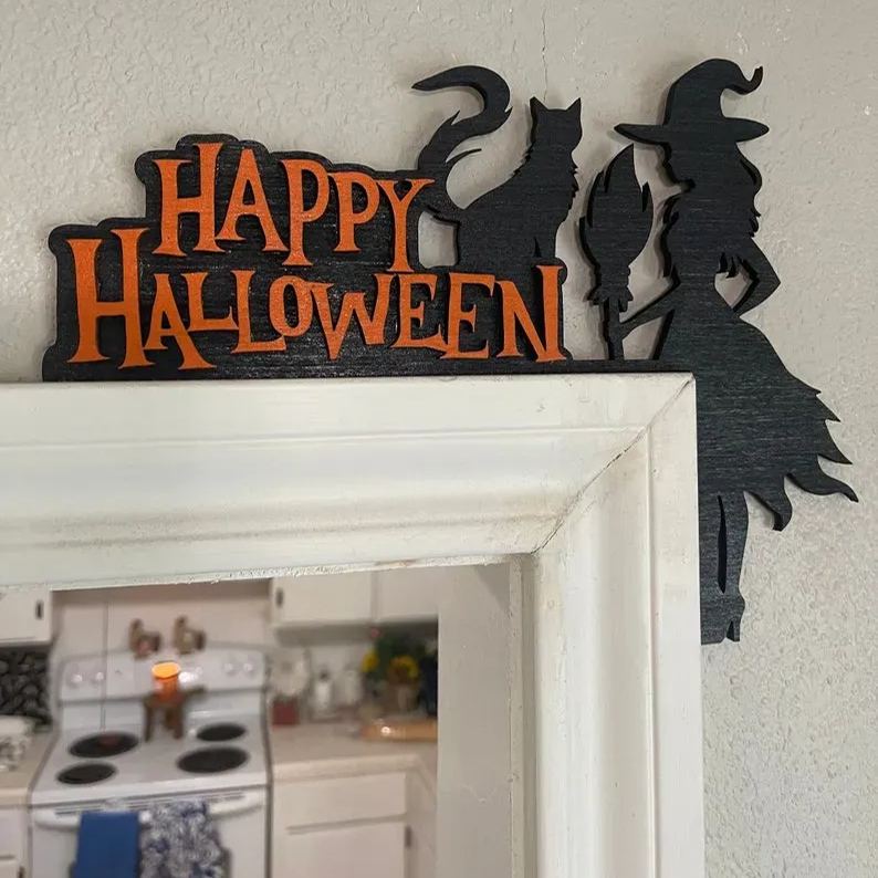 🎃Halloween Door Corner Sign