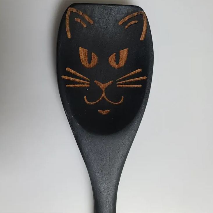 Halloween Spooky Wooden Spoon