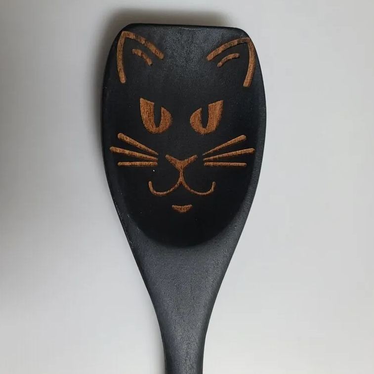Halloween Spooky Wooden Spoon