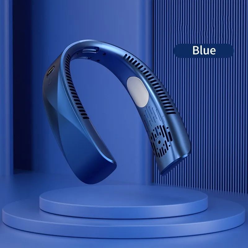 🔥50% Sale🔥TEC Ice Porcelain Cooling Portable Hanging Neck Fan❄️